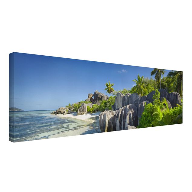 Quadri spiaggia Spiaggia da sogno Seychelles