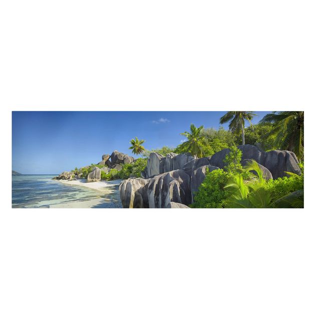 Quadri moderni   Spiaggia da sogno Seychelles