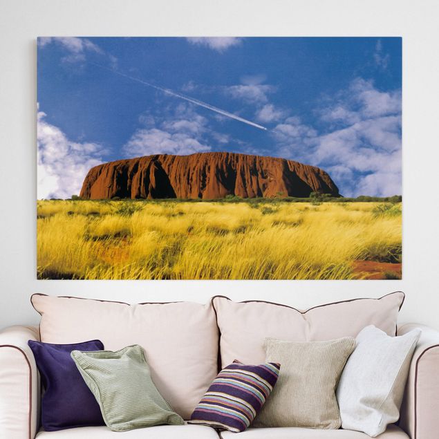 Quadri su tela con montagne Uluru