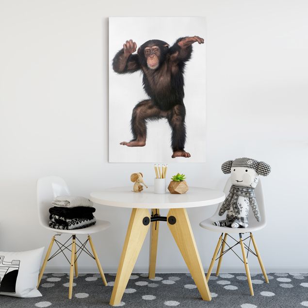 Quadro scimmia Scimmia Gioiosa