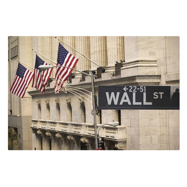 Quadri città Wall Street