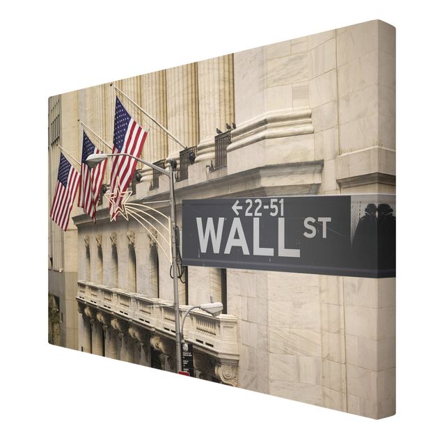 Stampe su tela città Wall Street