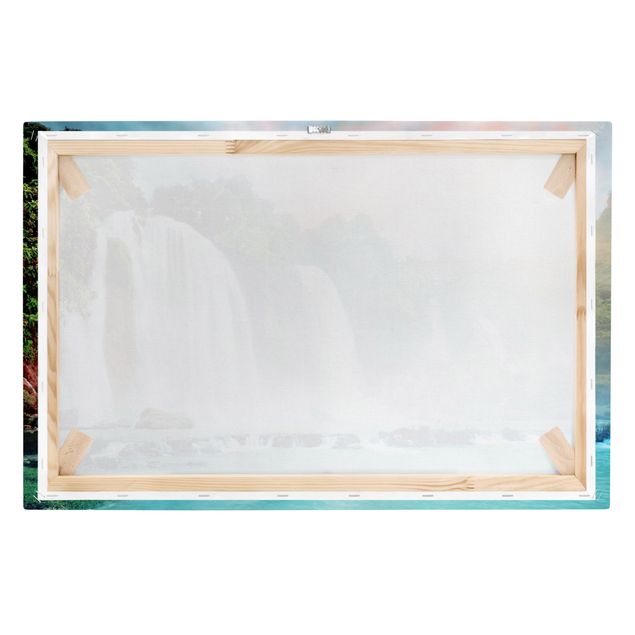 Stampe su tela paesaggio Panorama delle cascate