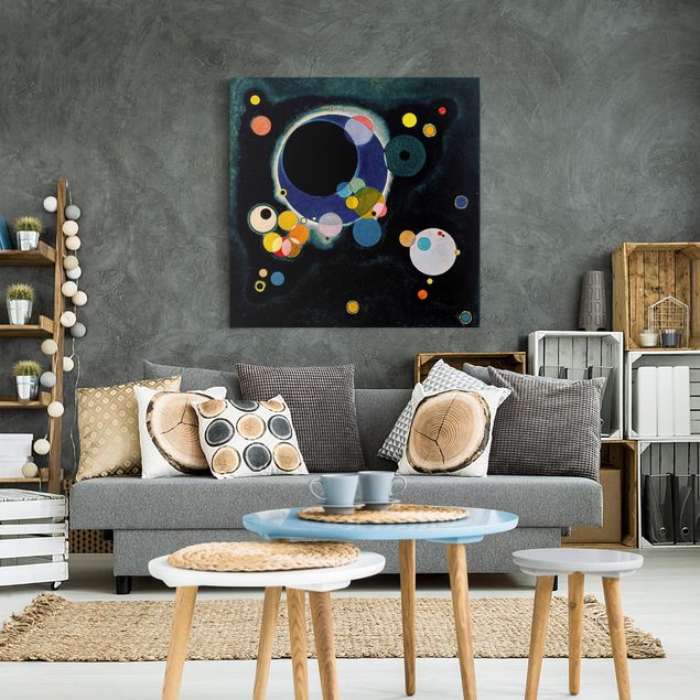 Stile di pittura Wassily Kandinsky - Schizzo di cerchi