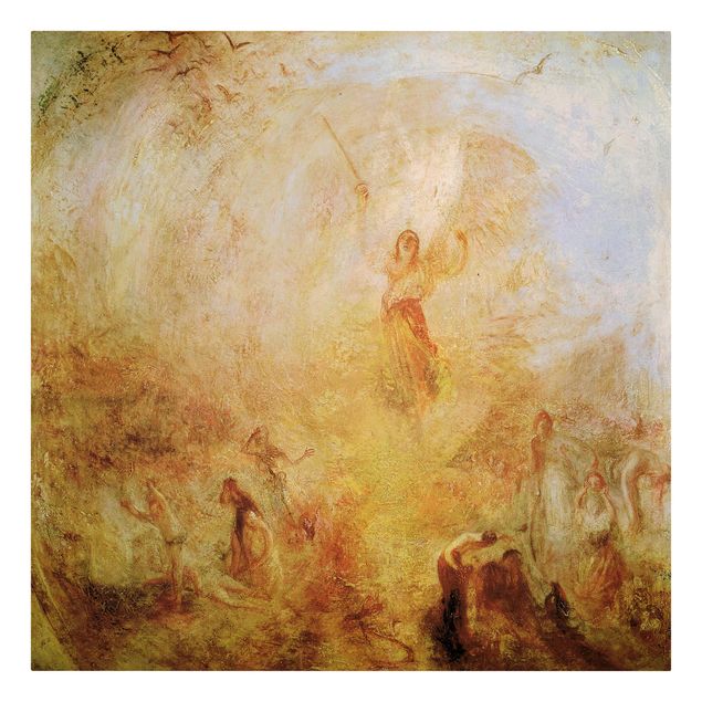 Quadro astratto William Turner - L'angelo in piedi al sole