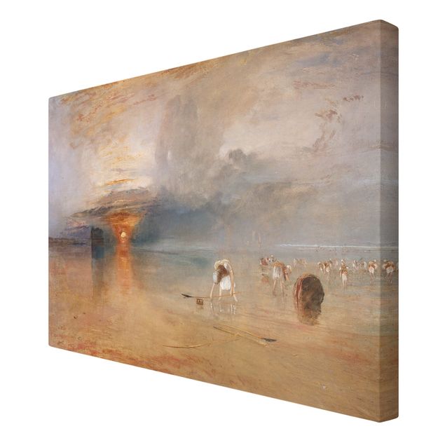 Stile artistico William Turner - Spiaggia di Calais