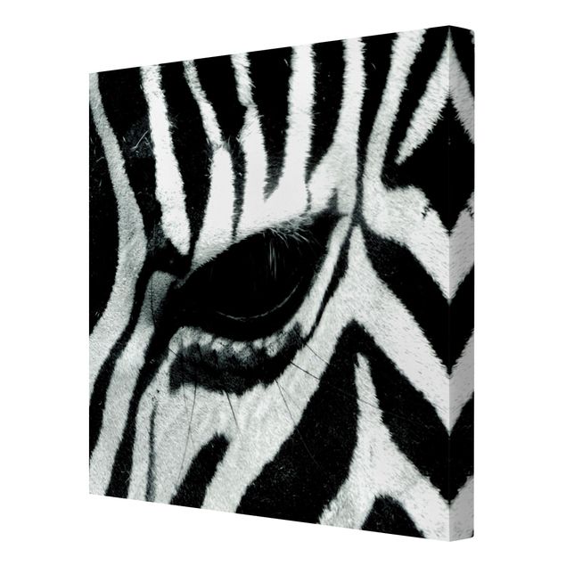 Quadri moderni bianco e nero Zebra Crossing