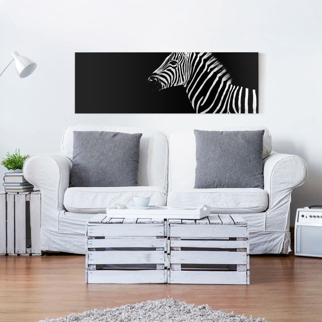 Tela zebra Zebra Safari Art