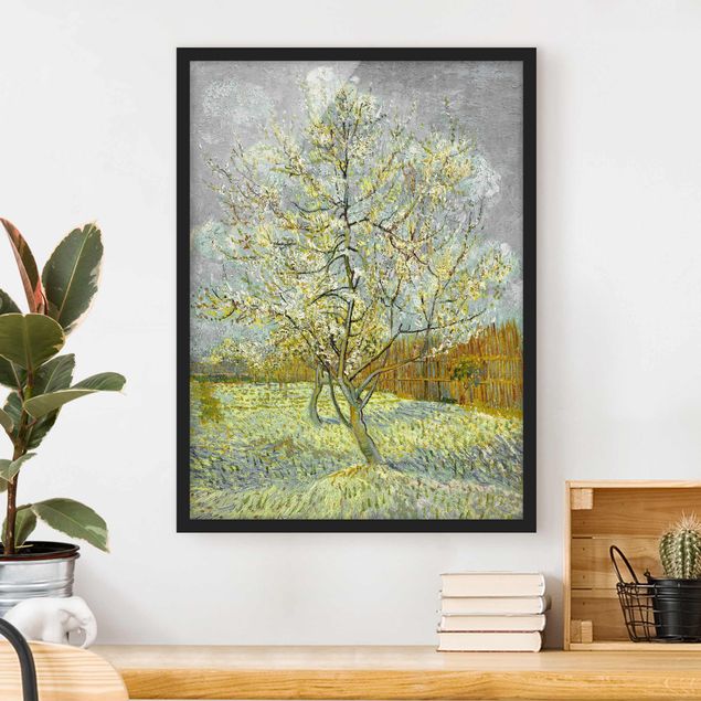 Quadro puntinismo Vincent van Gogh - Pesco in fiore
