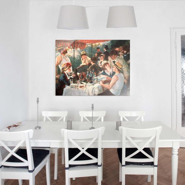 Stile di pittura Auguste Renoir - Il pranzo della festa in barca