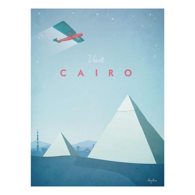 Quadri Henry Rivers Poster di viaggio - Il Cairo