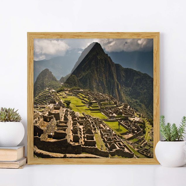 Quadri montagna Machu Picchu