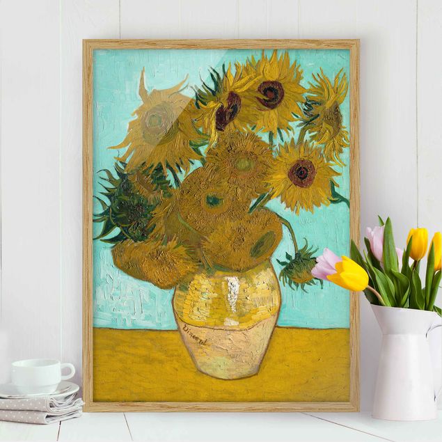 Quadri con girasoli Vincent van Gogh - Girasoli