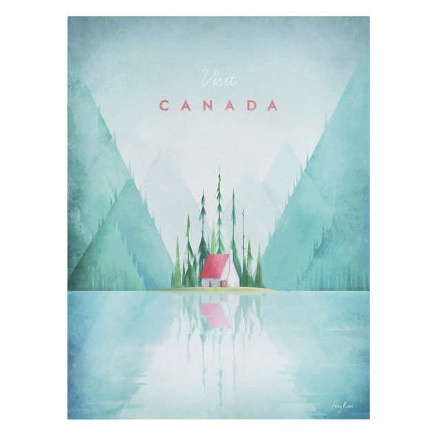 Riproduzioni quadri famosi Poster di viaggio - Canada