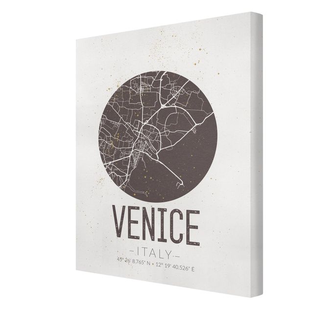 Stampe Mappa di Venezia - Retrò