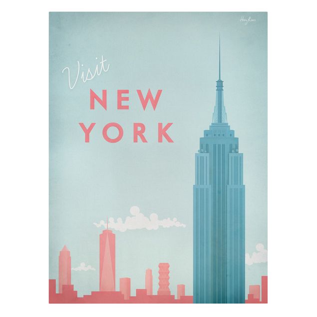 Riproduzione quadri famosi Poster di viaggio - New York