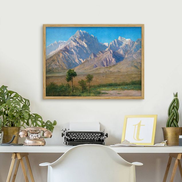 Riproduzioni quadri famosi Albert Bierstadt - Campo Indipendenza, Colorado