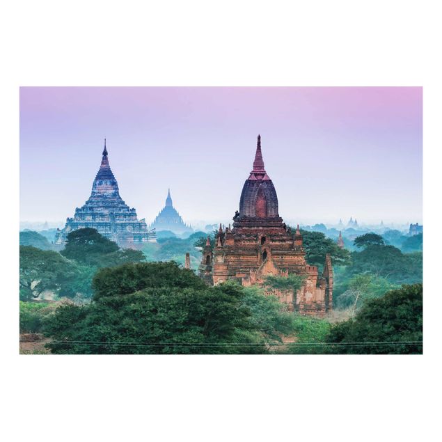 Quadri skyline  Terreno del tempio a Bagan