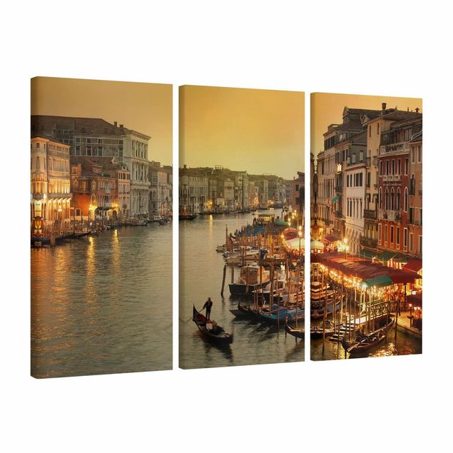 Quadri città Canal Grande di Venezia