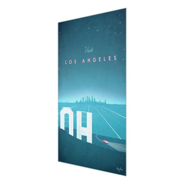 Quadri stampe Poster di viaggio - Los Angeles
