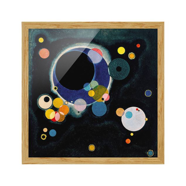 Quadro moderno Wassily Kandinsky - Schizzo di cerchi