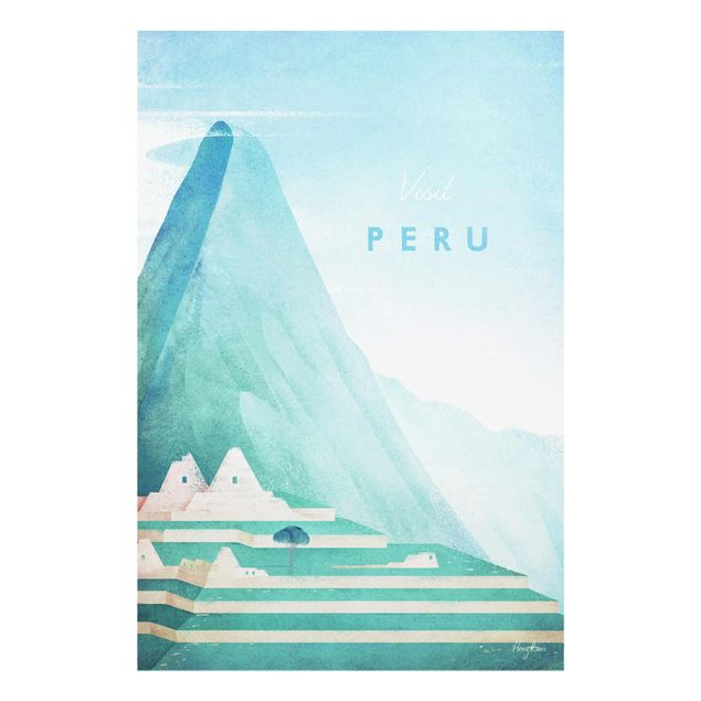 Riproduzioni quadri famosi Poster di viaggio - Perù
