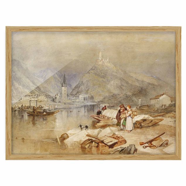 Stile di pittura William Turner - Bernkastel sulla Mosella