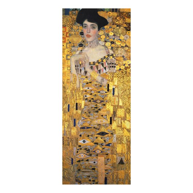 Quadri in vetro riproduzioni Gustav Klimt - Ritratto di Adele Bloch-Bauer I