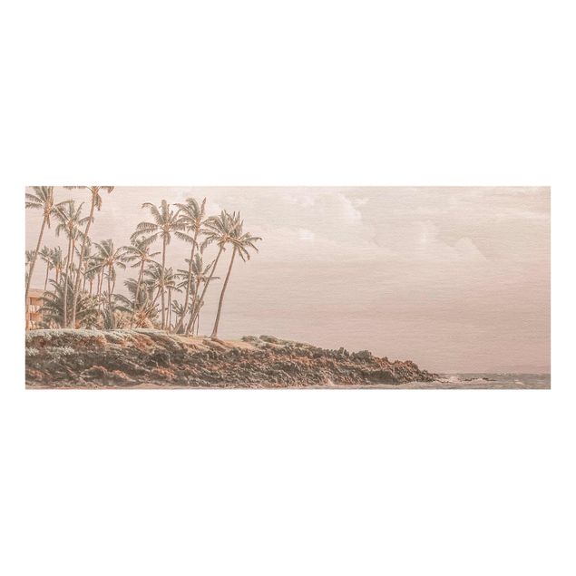 Quadro paesaggio Aloha Hawaii spiaggia