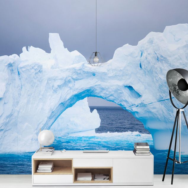 Carta da parati mare Iceberg antartico