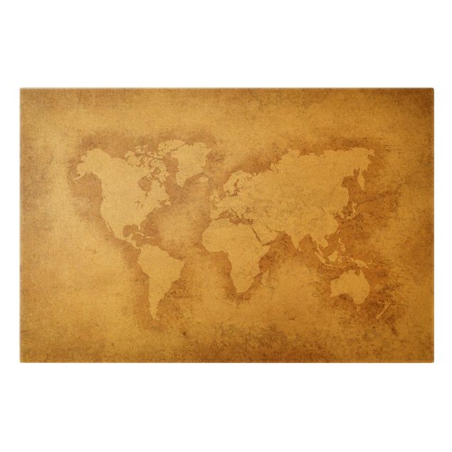 Stampe su tela Mappa del mondo antico