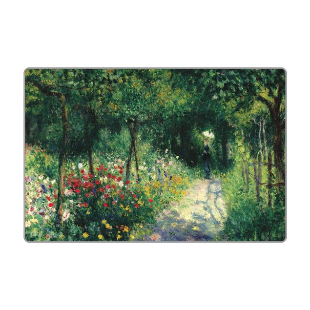 tappeto verde per esterno Auguste Renoir - Donne in giardino