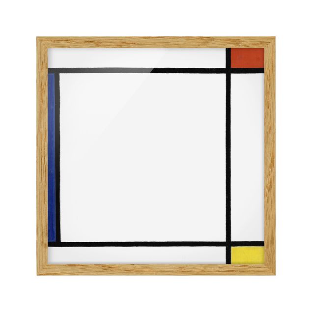 Quadri moderni   Piet Mondrian - Composizione III con rosso, giallo e blu
