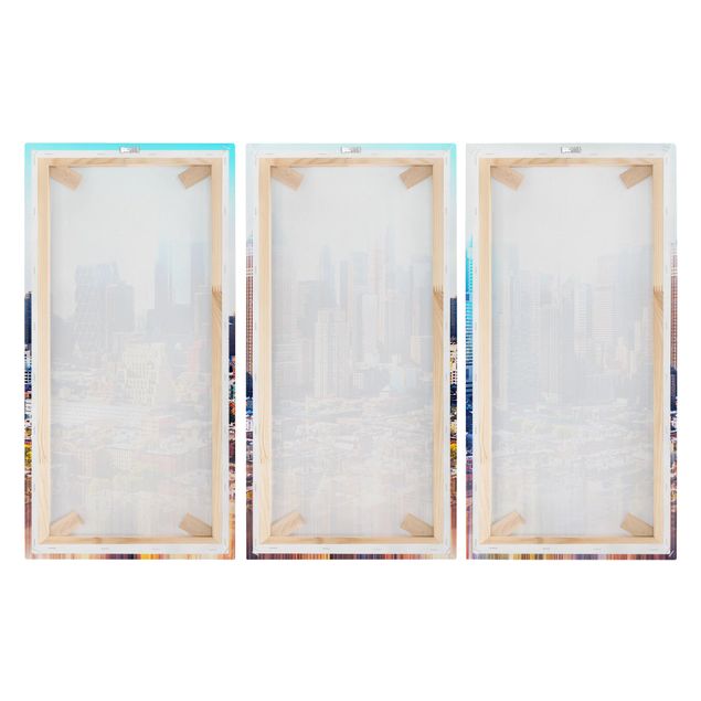 Quadri su tela con architettura e skylines Skyline di Manhattan tratto urbano