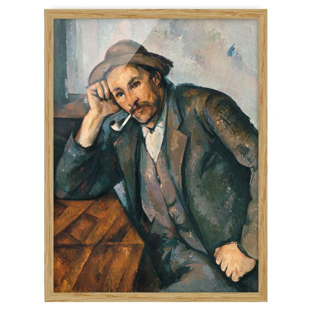 Stile di pittura Paul Cézanne - Il fumatore di pipa