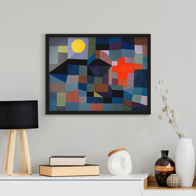Correnti artistiche Paul Klee - Fuoco di luna piena