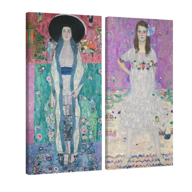 Quadri Art Déco Gustav Klimt - Adele Bloch-Bauer e Mada Primavesi