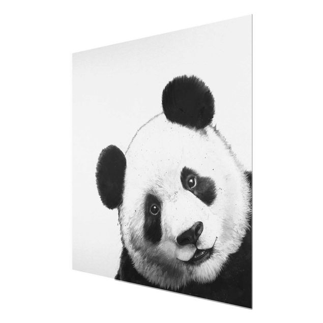 Quadri in bianco e nero Illustrazione - Panda Disegno in bianco e nero