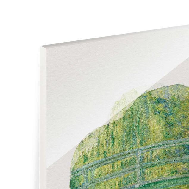 Quadri di fiori Acquerelli - Claude Monet - Ponte giapponese