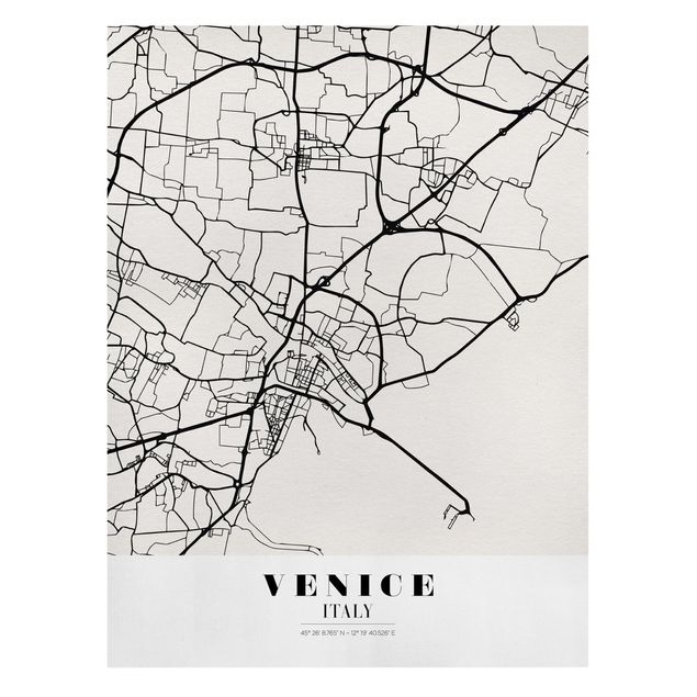 Quadri Mappa di Venezia - Classica