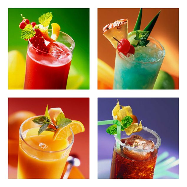 Quadri moderni   Cocktail colorati