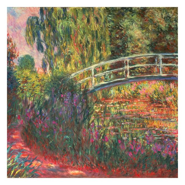 Impressionismo quadri Claude Monet - Ponte giapponese nel giardino di Giverny