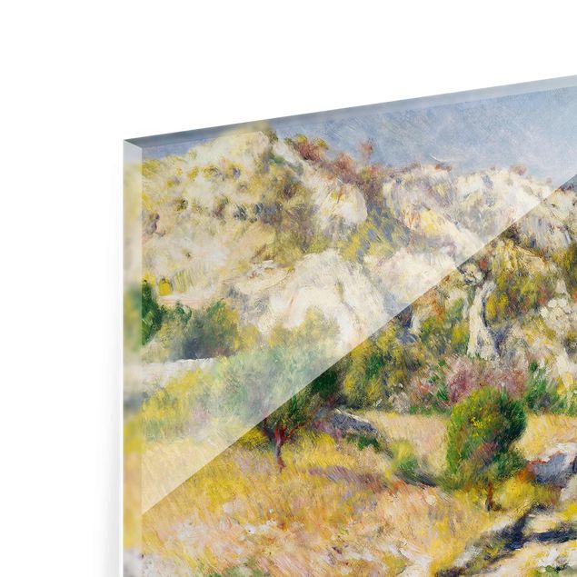 Quadri montagna Auguste Renoir - Roccia all'Estaque