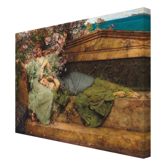 Riproduzione quadri famosi Sir Lawrence Alma-Tadema - Il giardino delle rose