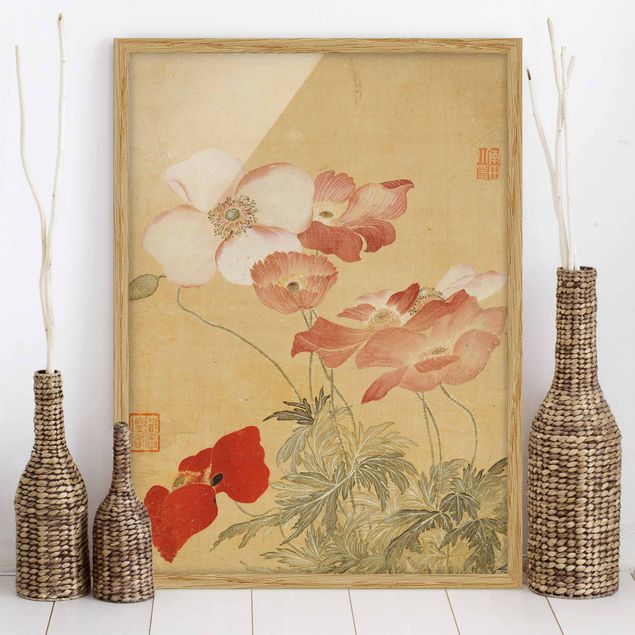 Riproduzioni Yun Shouping - Fiore di papavero