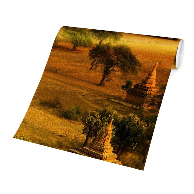 Carte da parati paesaggio Bagan in Myanmar
