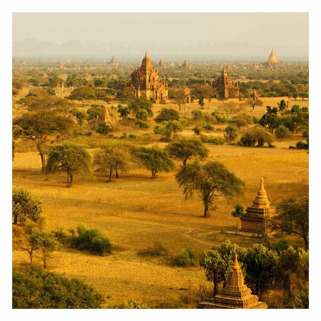Carte da parati città Bagan in Myanmar