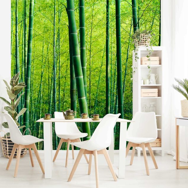 Carta parati tnt Foresta di bambù