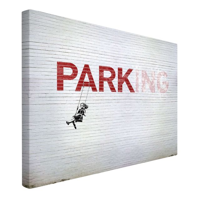 Stampe Banksy - Ragazza sull'altalena