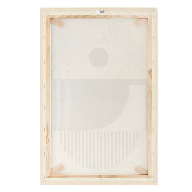 Quadro su tela naturale - Bauhaus galassia nascosta - Formato verticale 2:3